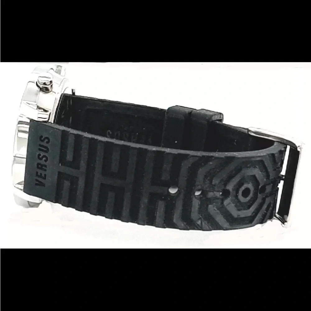 Versus by Versace Women's 3C71100000 Hollywood Digital Crystal Rubber Watch #78